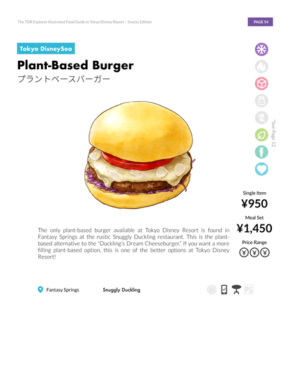 TDR Explorer Illustrated Food Guide to Tokyo Disney Resort: Snack Edition (2026/2027)
