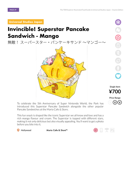 TDR Explorer Illustrated Food Guide to Universal Studios Japan: Snack Edition (2026/2027)