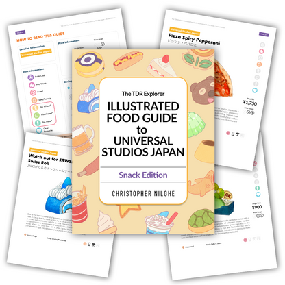 TDR Explorer Illustrated Food Guide to Universal Studios Japan: Snack Edition (2026/2027)