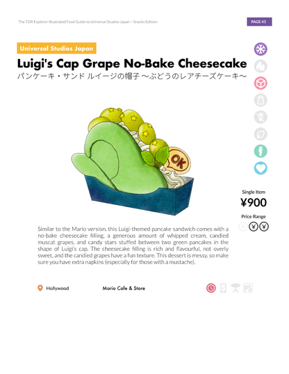 TDR Explorer Illustrated Food Guide to Universal Studios Japan: Snack Edition (2026/2027)